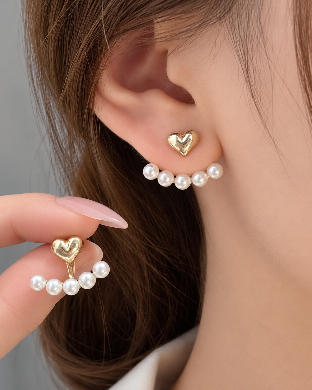 The Pearl Amour Earrings