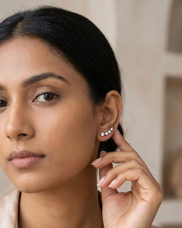 Starlight Vine Earrings — view 4
