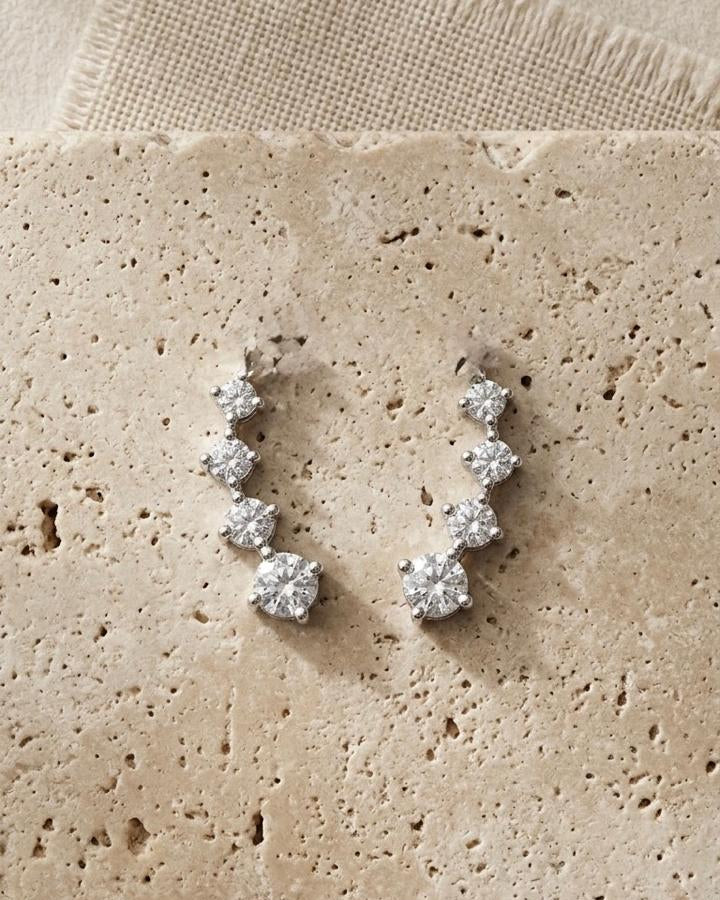 Starlight Vine Earrings — view 2