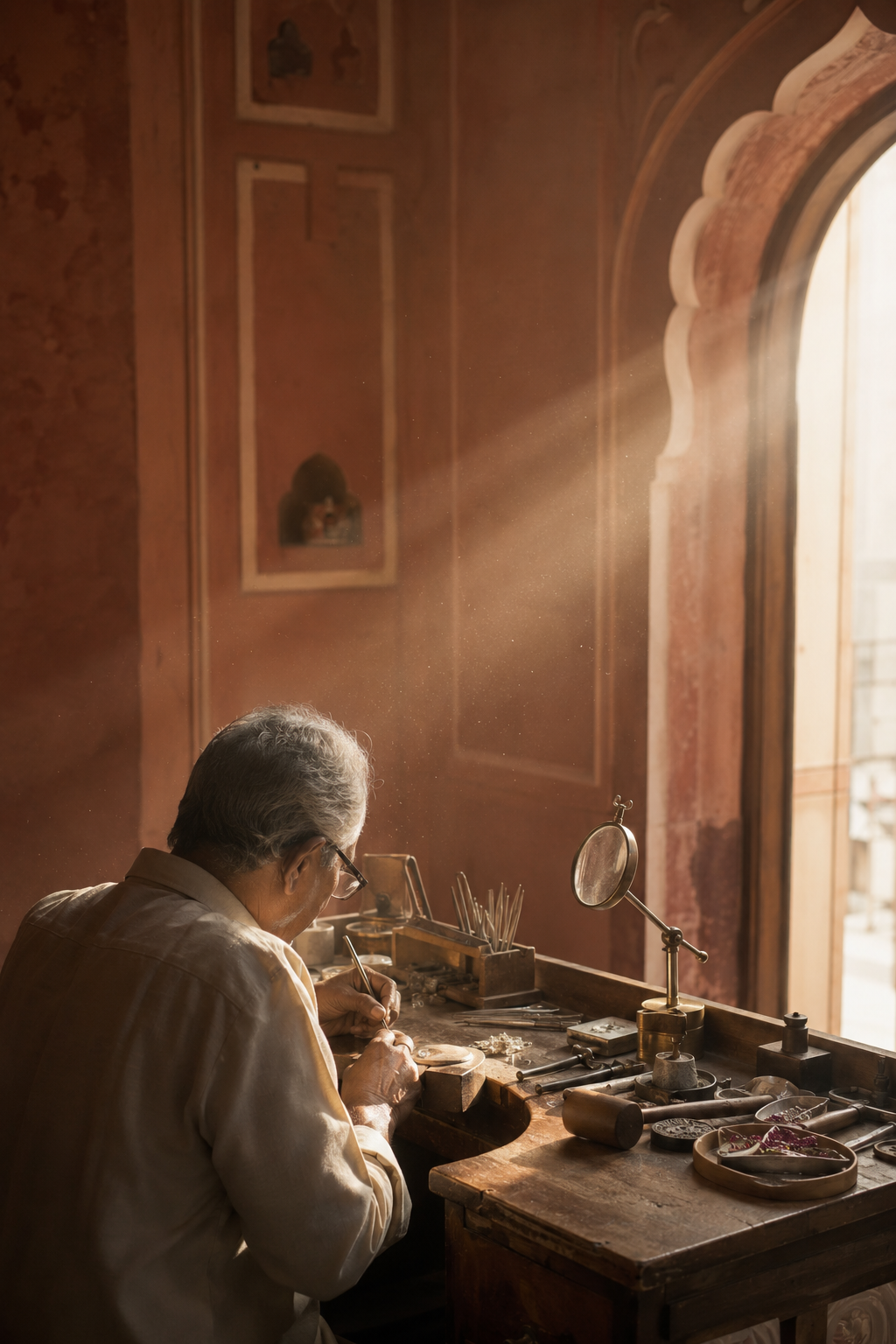 The Jaipur atelier