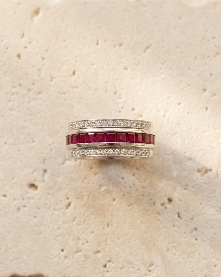 Midnight Sapphire & Ruby Duo Band — view 7