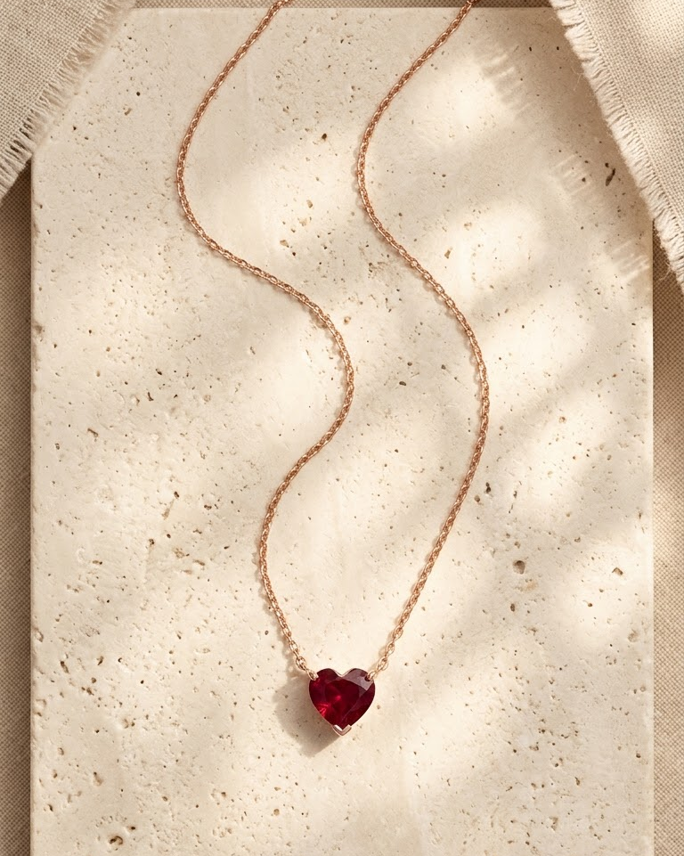 Ruby Amour Necklace