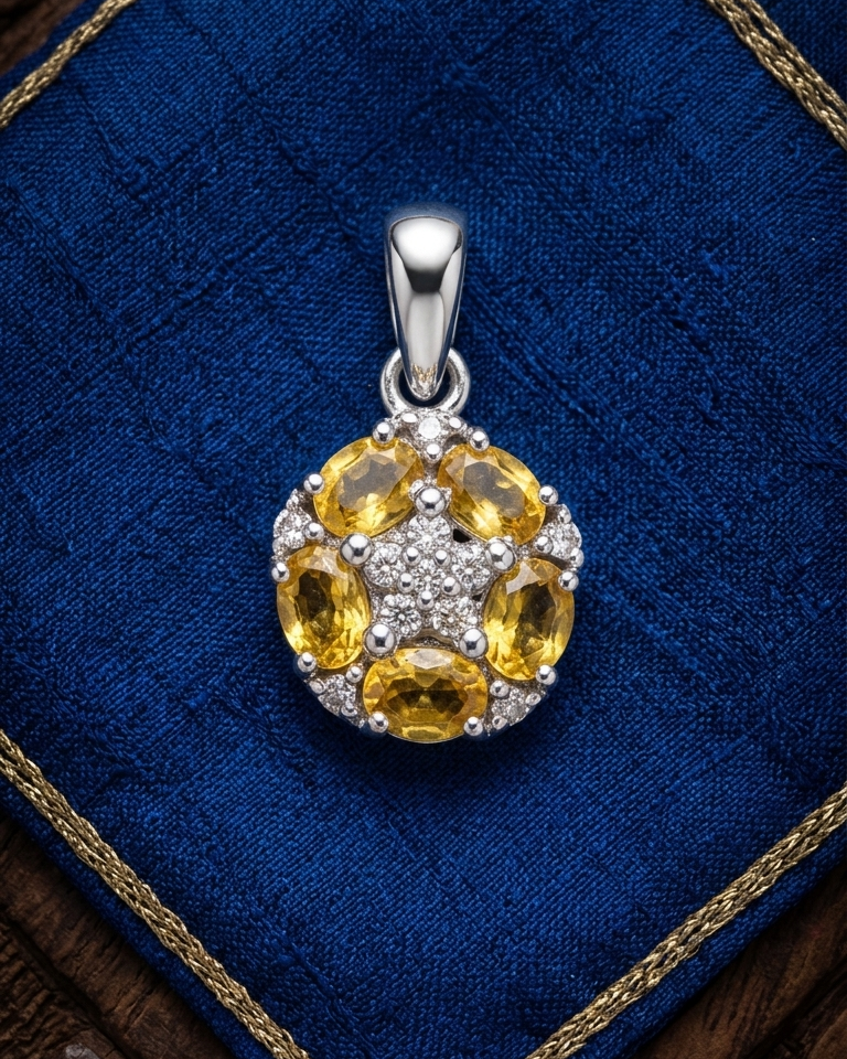 Sunburst Cluster Charm — view 1