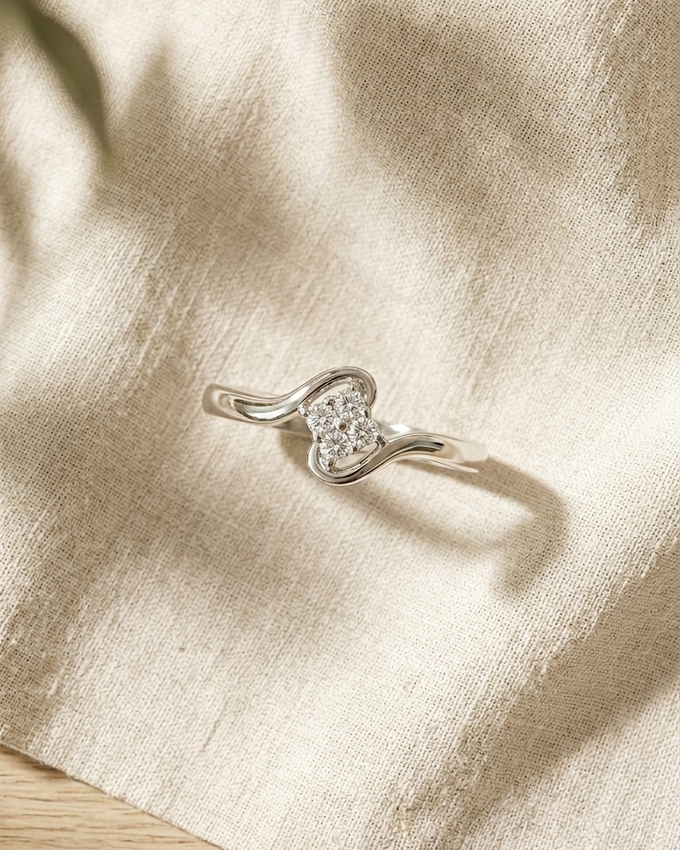 Duo Melt Open Ring