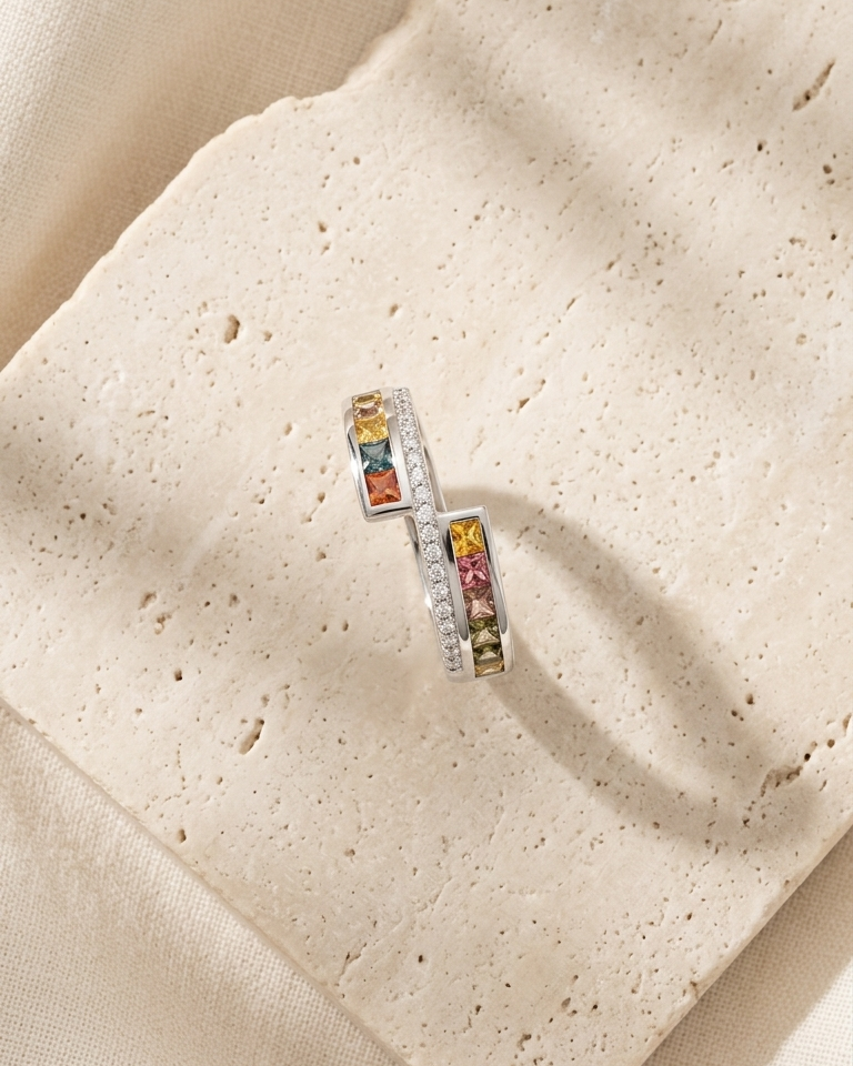 Aurielle Duet Ring — view 3