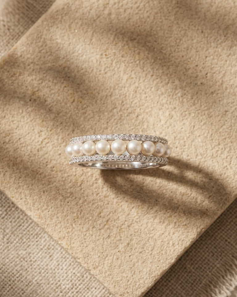 Aurora Pearl Ring — view 4