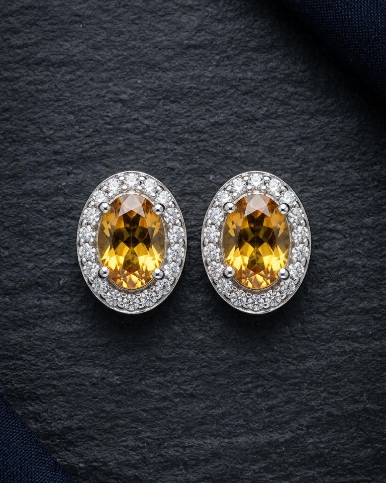 Honey Glow Studs — view 3