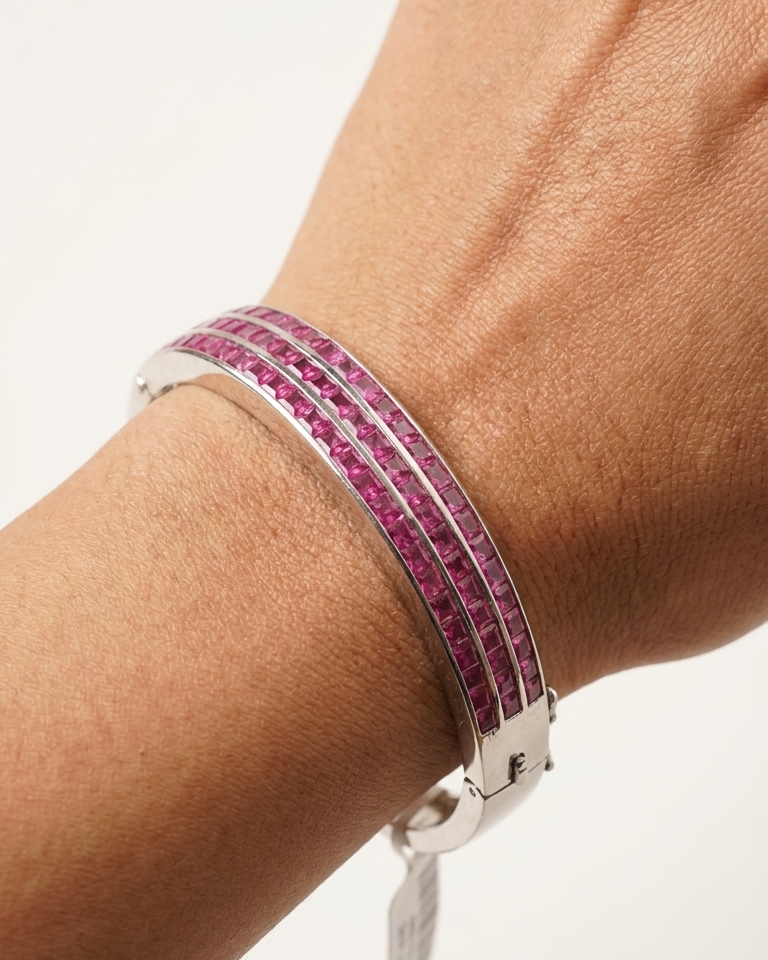 Ruby Radiance Bangle — view 2