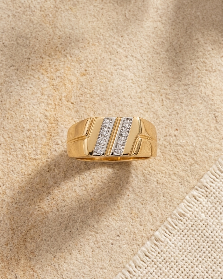 Triad Diamond Ring