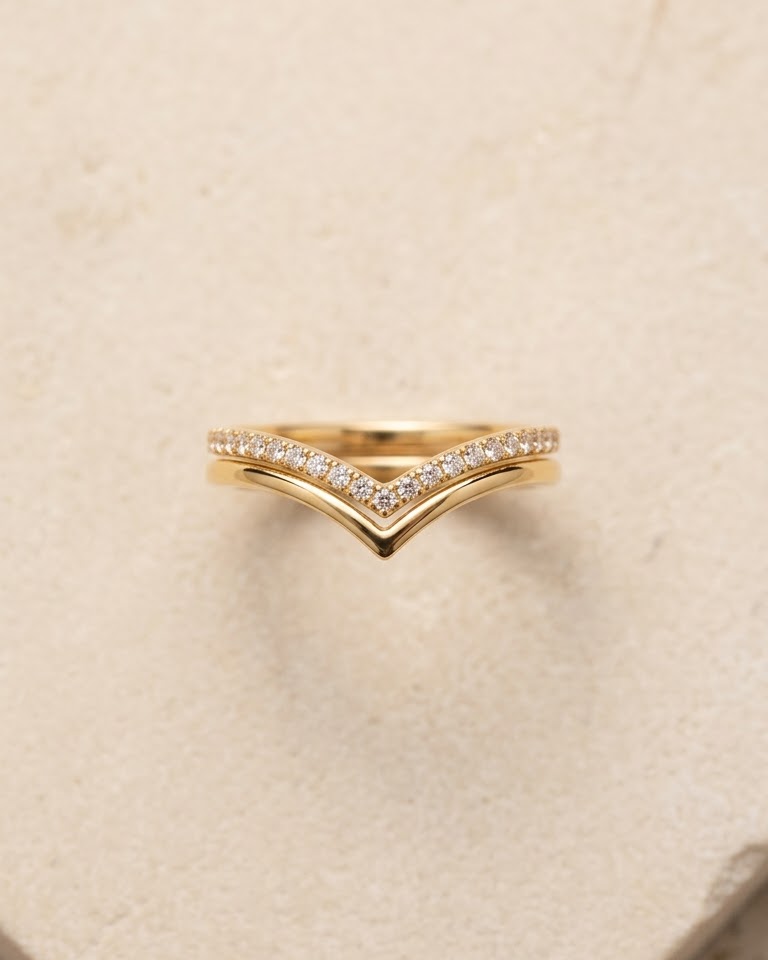 Celeste V Diamond Ring — view 1