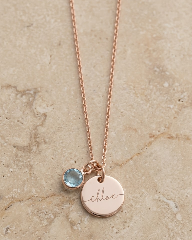 The Birth Month Charm Necklace