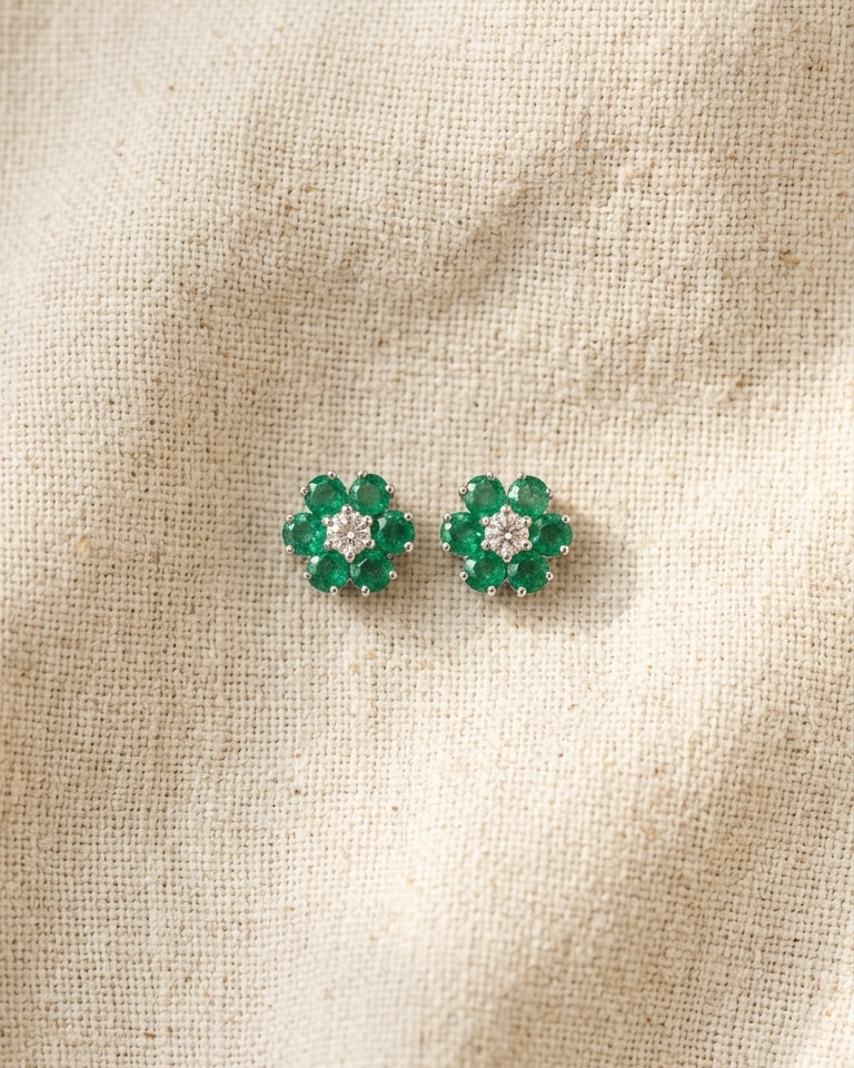 Flora Studs — view 3
