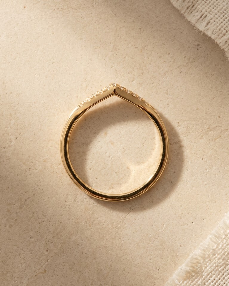 Aurelia V Diamond Ring — view 3