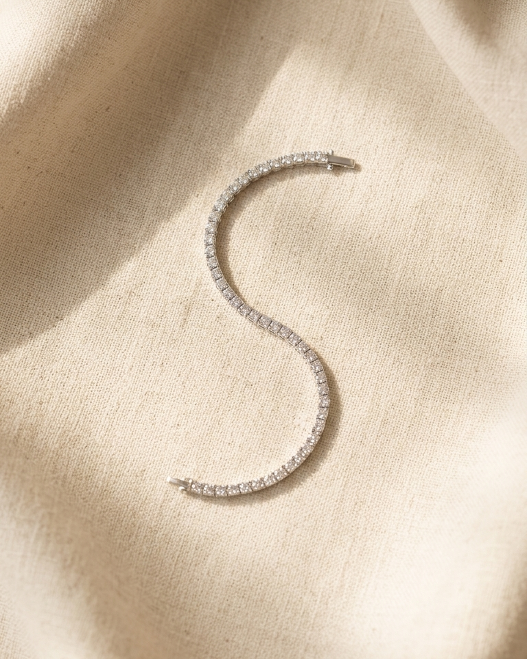 Lumière Tennis Bracelet — view 1