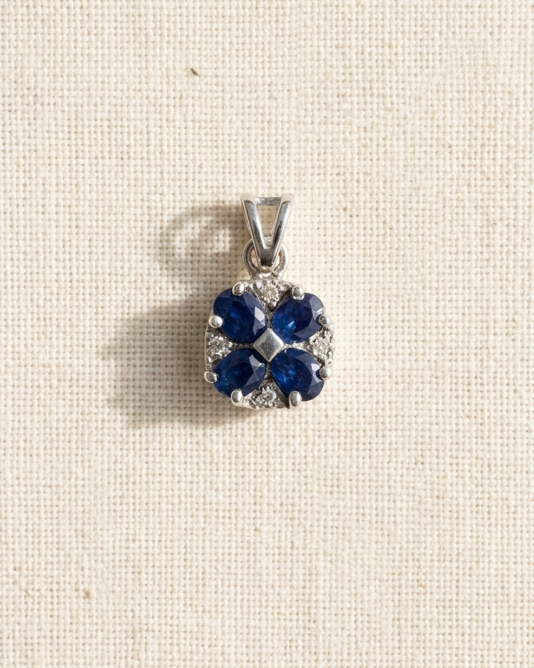 Celestial Sapphire Cluster