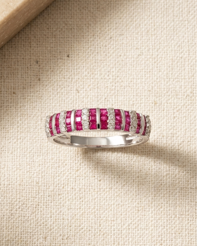 Rosé Radiance Ring