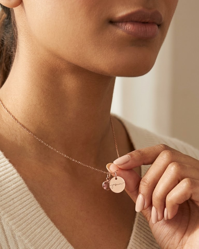 The Birth Month Charm Necklace