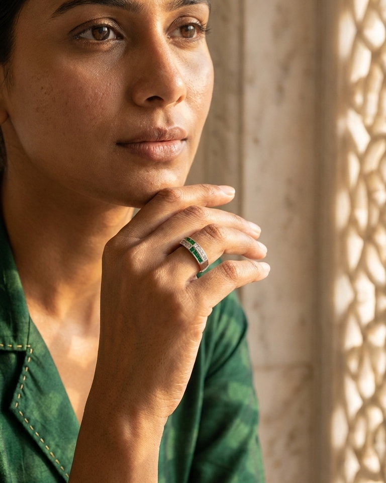 Emerald Avenue Ring — view 5