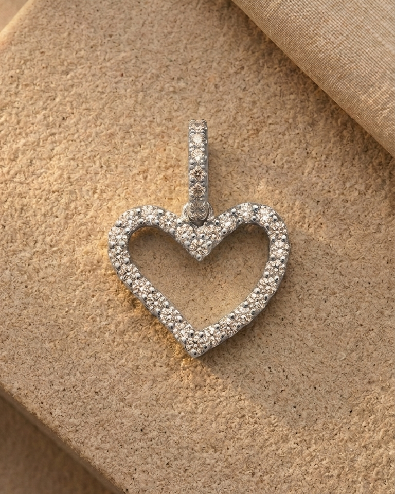 Evermore Heart Pendant — view 1