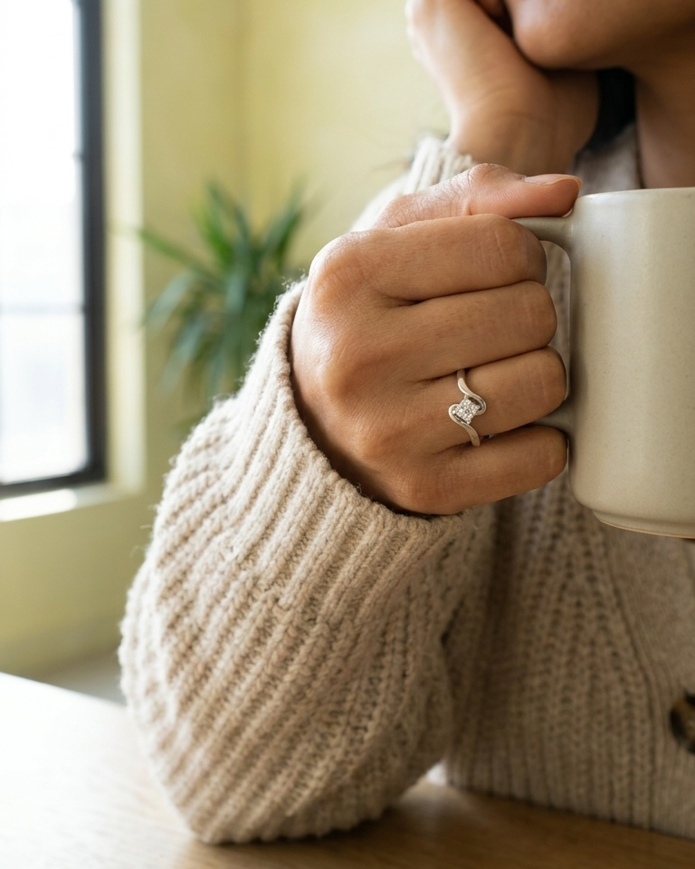 Duo Melt Open Ring