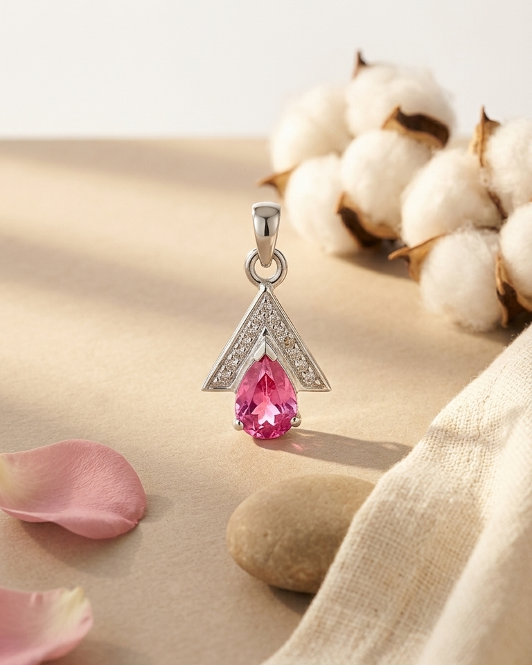 Sapphire Whisper Triangle — view 3