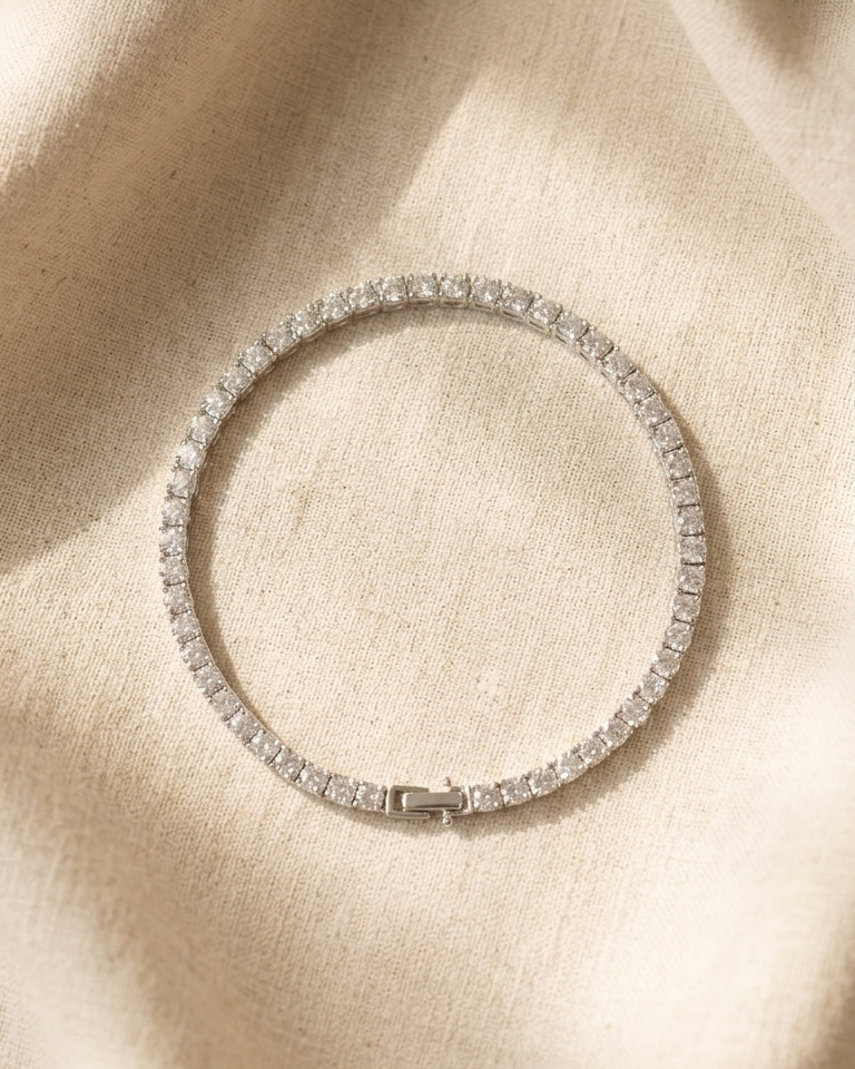 Lumière Tennis Bracelet — view 2