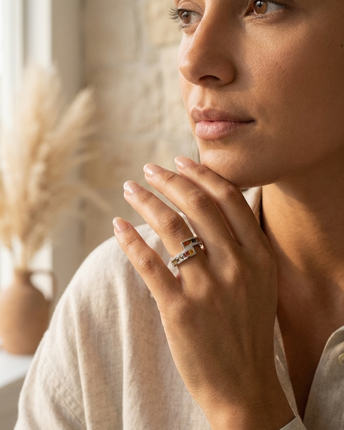 Aurielle Duet Ring