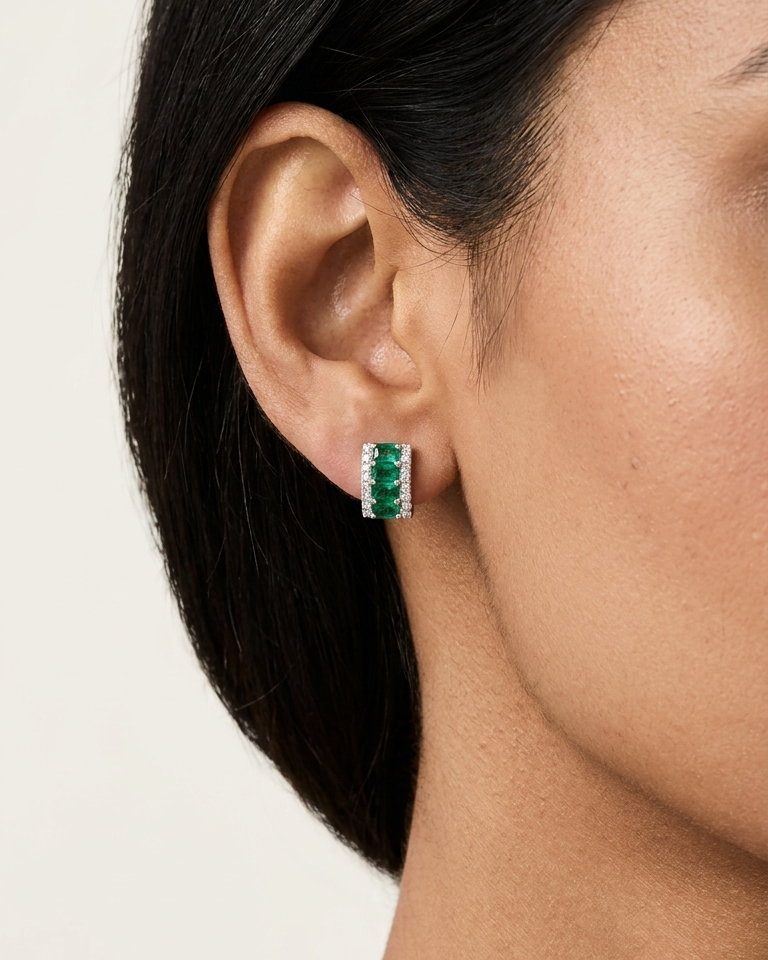 Emerald Rail Studs — view 2
