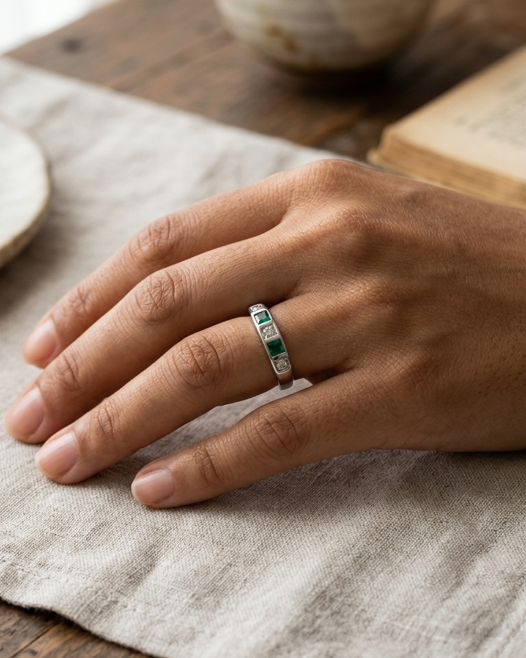 Emerald Mosaic Band — view 2