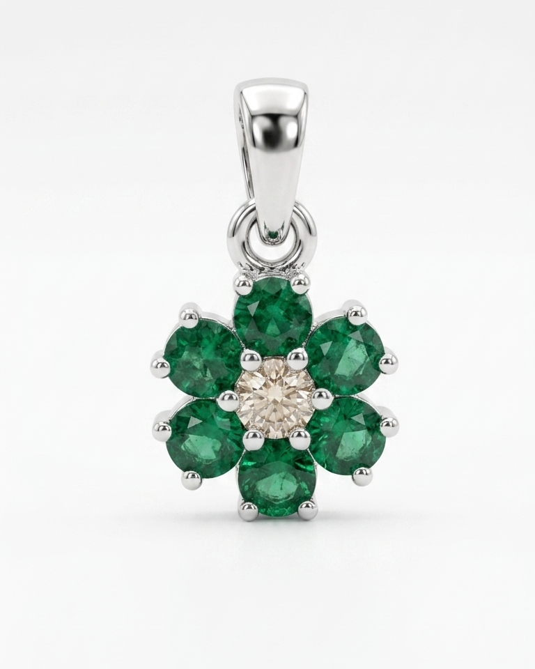 Flower pendant