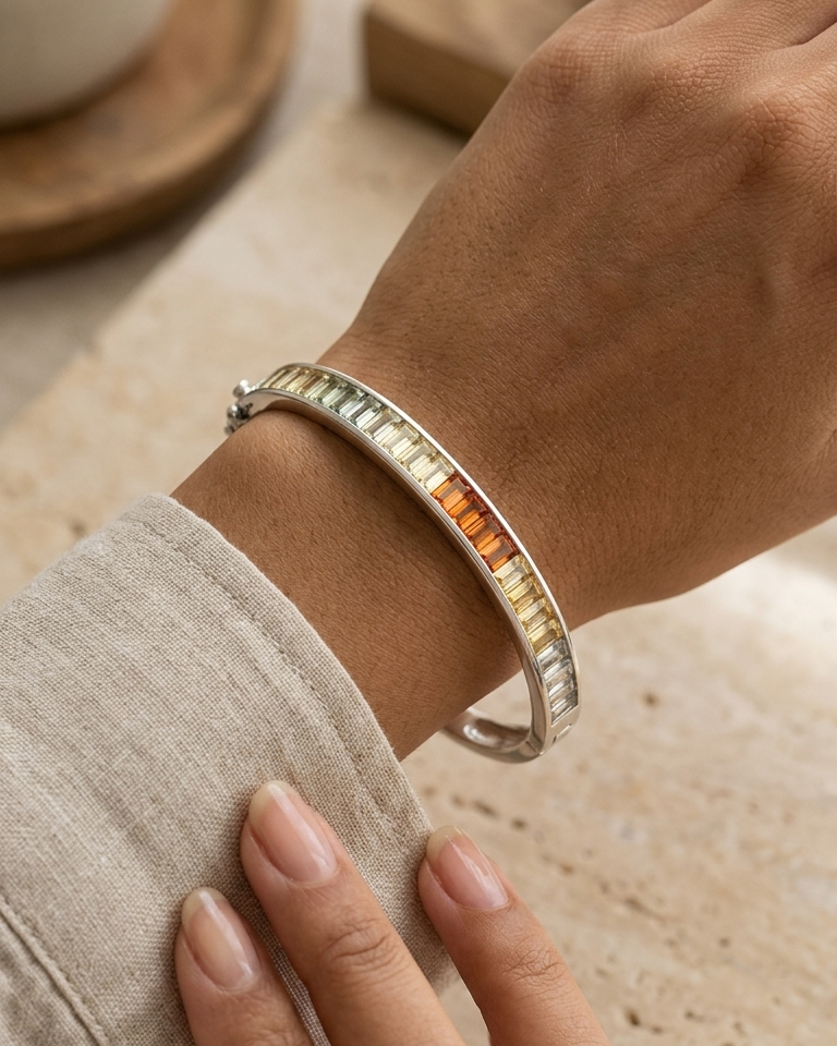 Lumière Rainbow Bangle