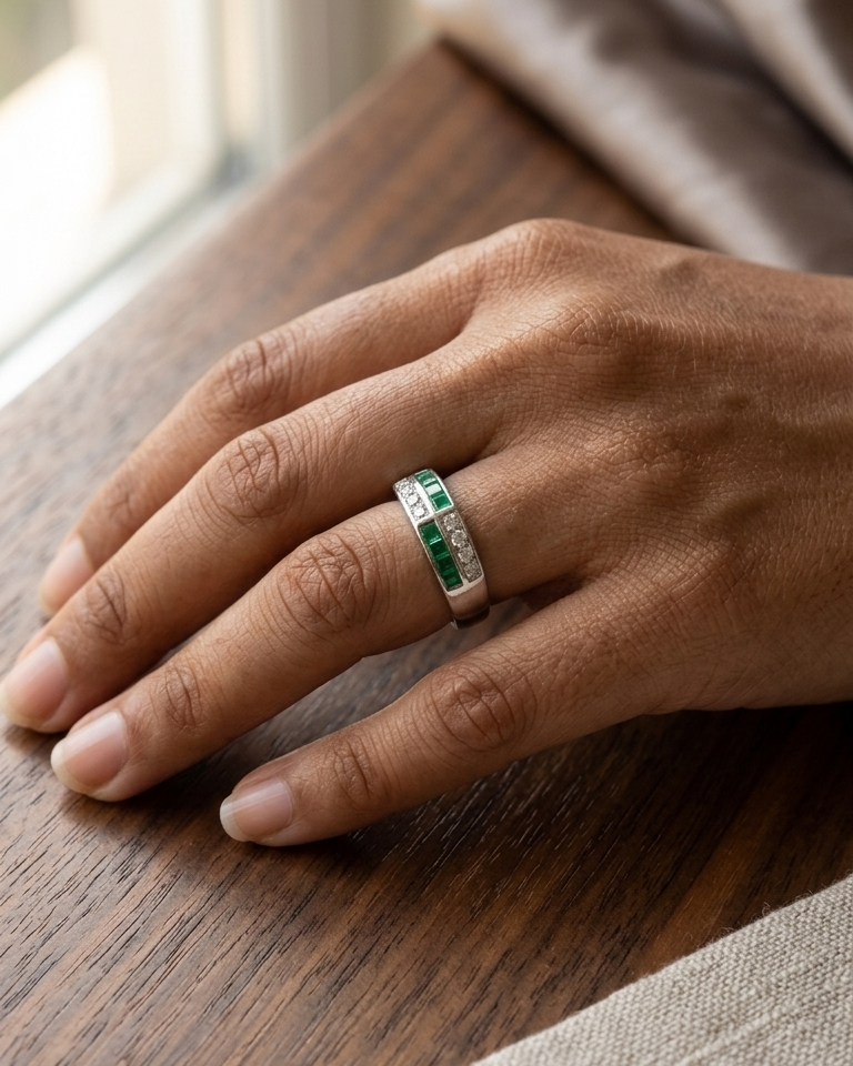 Emerald Avenue Ring — view 6