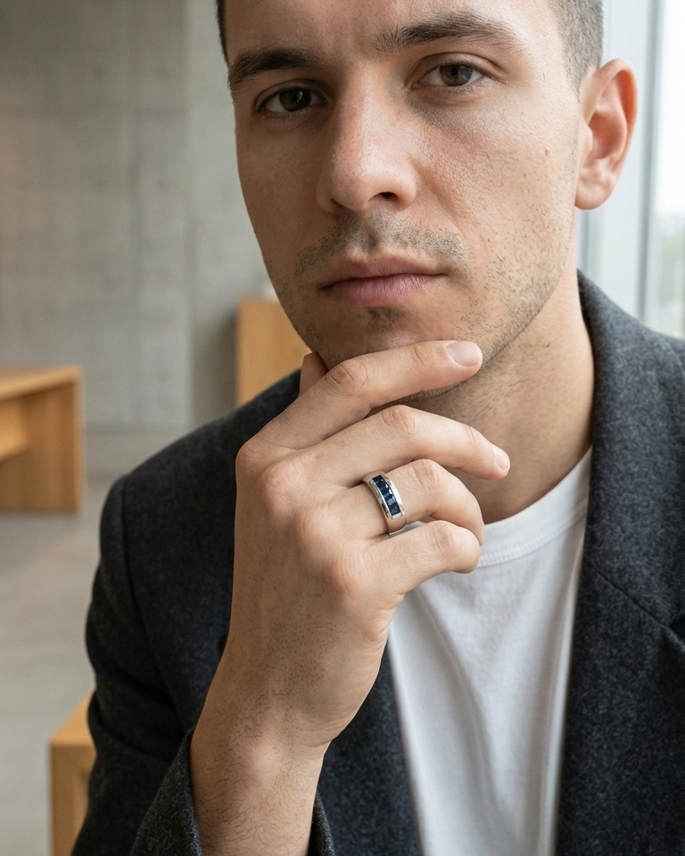 Blue Tide Ring