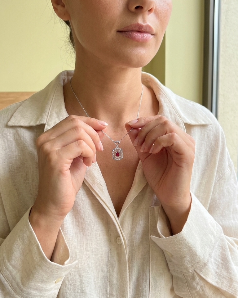 Frame Stud Pendant — view 4