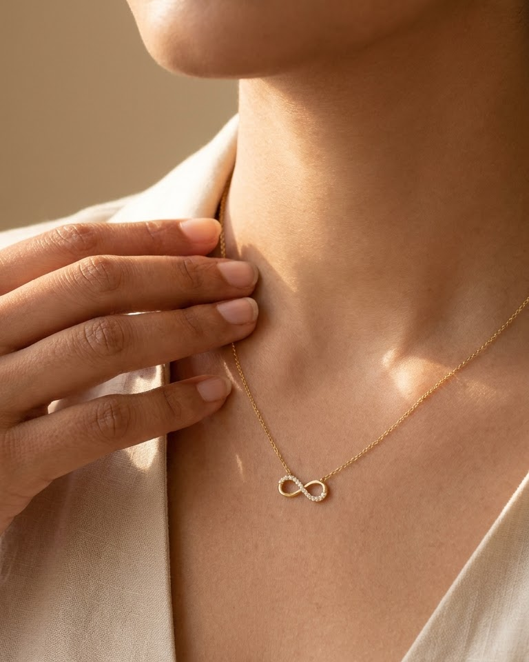 Infinity Pendant — view 2