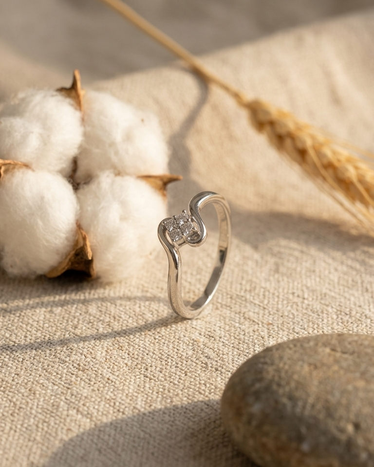 Duo Melt Open Ring