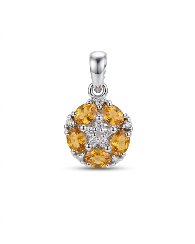 Sunburst Cluster Charm — view 3