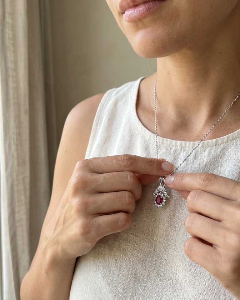 Regal Elephant Pendant