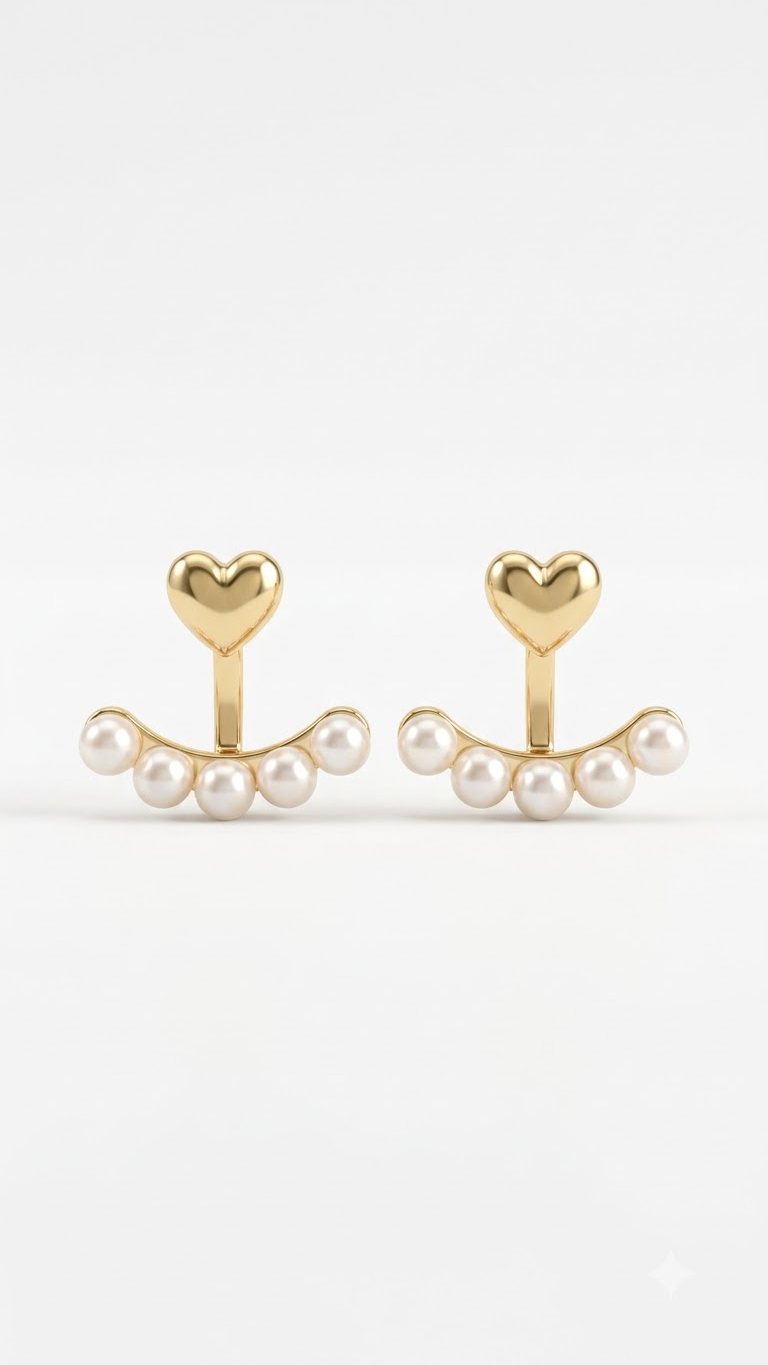 The Pearl Amour Earrings