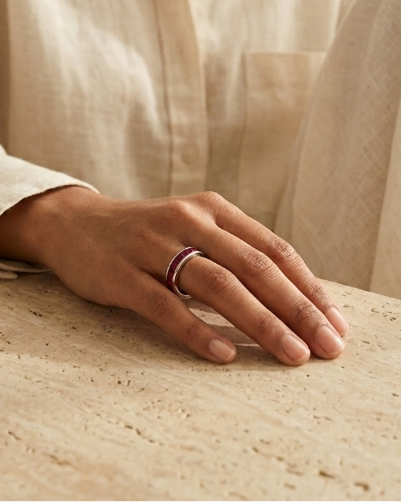 Ruby Eternity Band