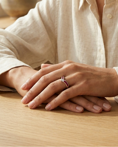 Chevron ring