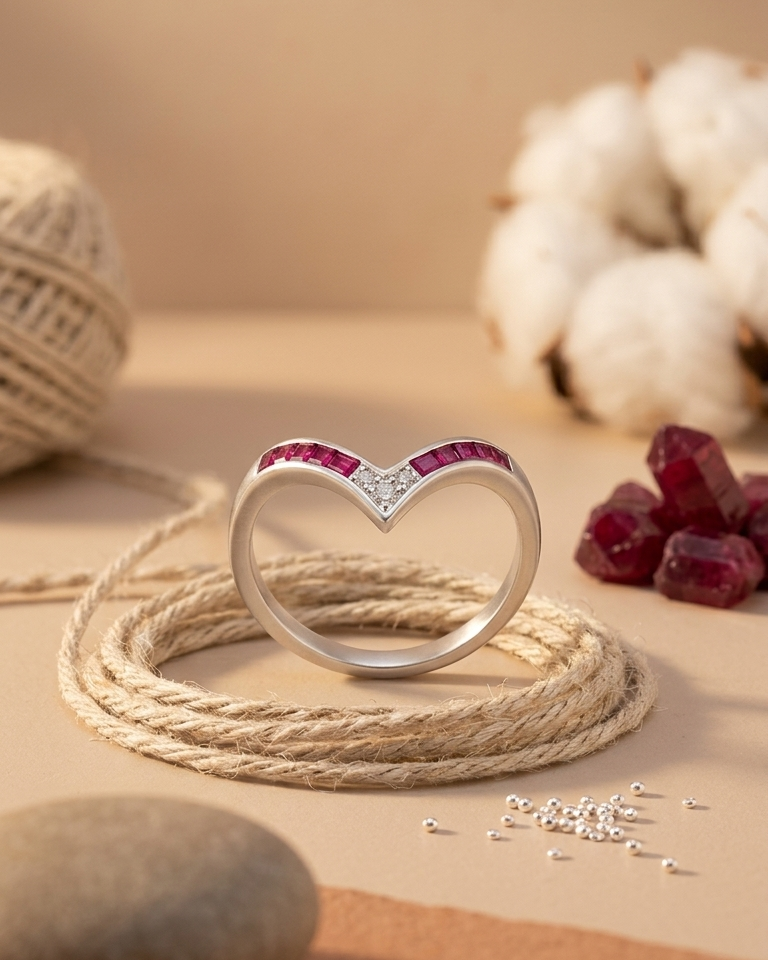 Chevron ring