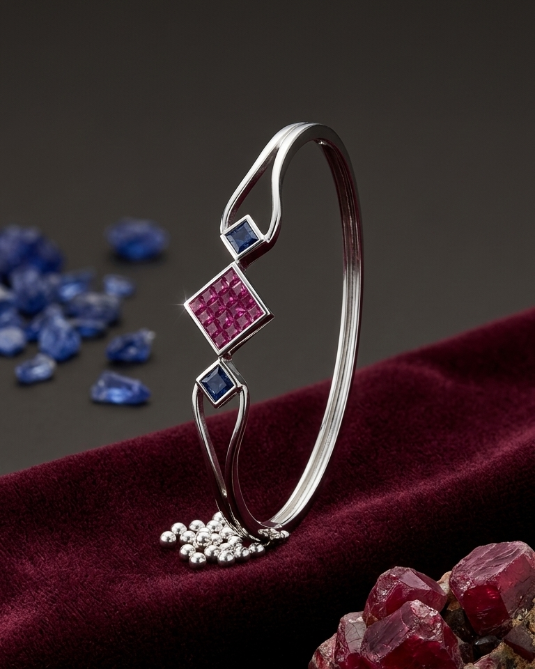 Rosette Link Cuff — view 1