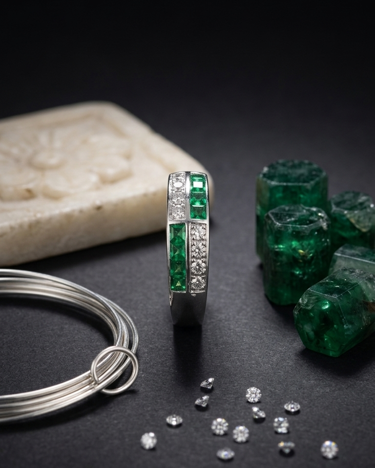 Emerald Avenue Ring — view 7