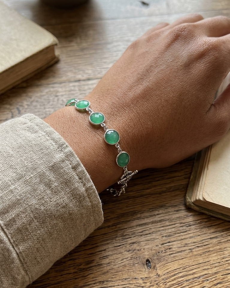 Chalcedony Luna Drops — view 3