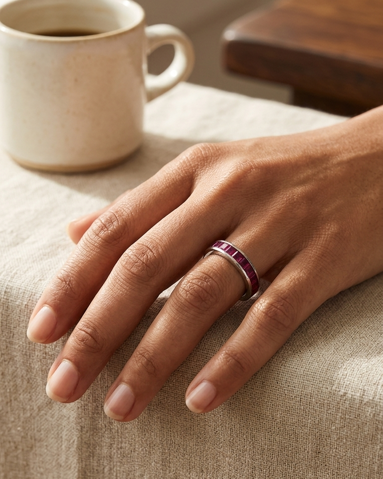 Ruby Eternity Band