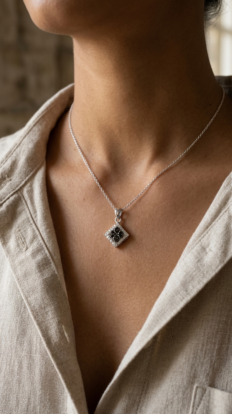 Noir Radiance Pendant — view 4