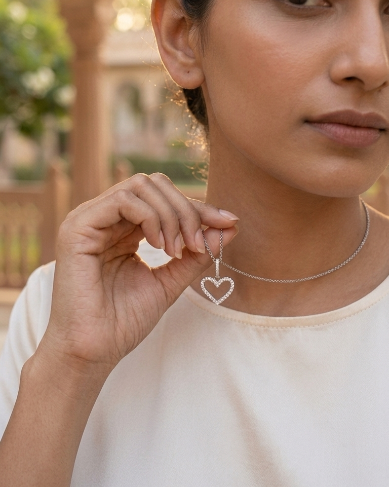 Evermore Heart Pendant — view 2