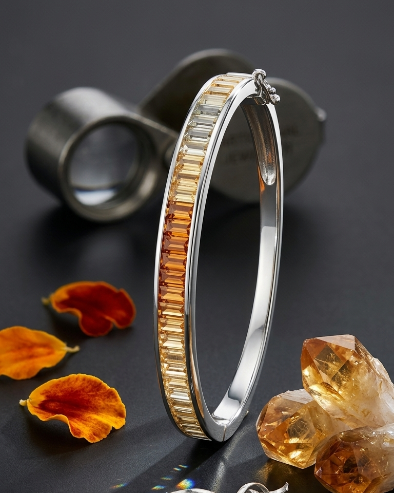 Lumière Rainbow Bangle — view 7