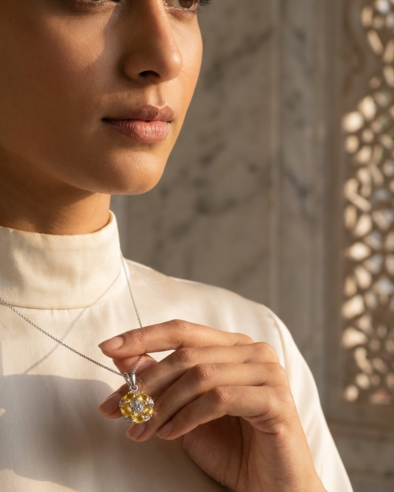 Sunburst Cluster Charm
